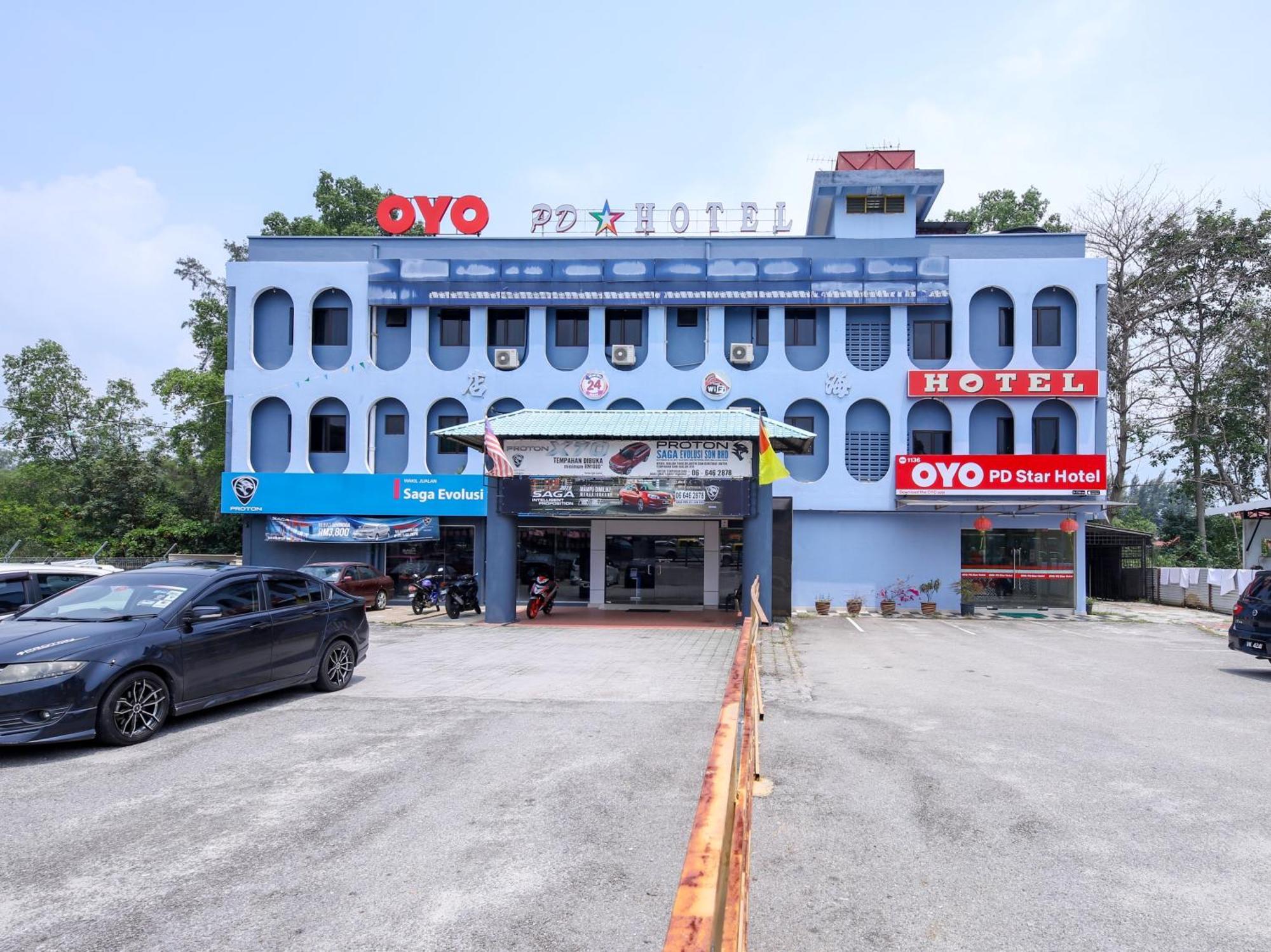 Oyo 1136 Pd Star Hotel Port Dickson Bagian luar foto